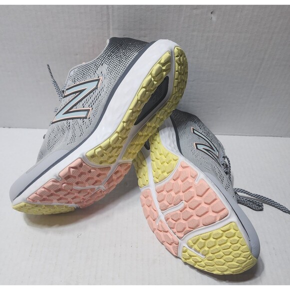 New Balance W680LG7 Women Running Shoes Gray Size 8 - Picture 6 of 14